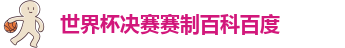 世界杯决赛赛制百科百度